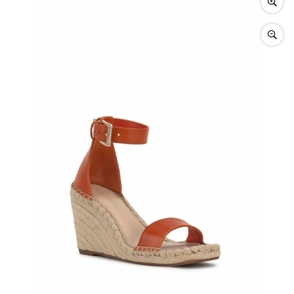 Vince Camino - Women's Orange Wedge Sandals
